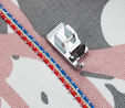 Brother F024N | 3 Groove Cording Foot 5mm  2