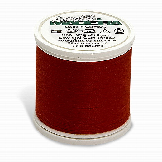 Burnt Red Aerofil Sewing Thread 120, 100m
