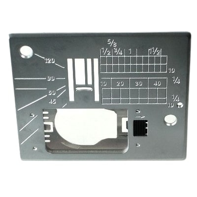 Elna 846607009 | Standard Zig Zag Needle Plate for 7200 