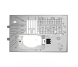 Elna 859831015 | Straight Stitch Needle Plate for EX760 