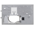 Elna 862817107 | Straight Stitch Needle Plate for EX680 