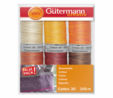 Gutermann 734022_2 | Cotton No.30, 6 x 300m: 2 | Thread Set  2