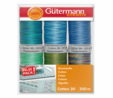 Gutermann 734022_3 | Cotton No.30, 6 x 300m: 3 | Thread Set  2