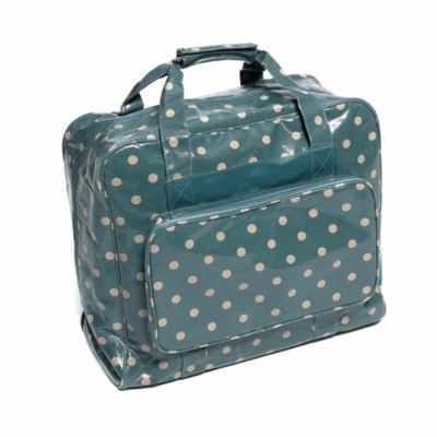 HobbyGift MRB.004 | Sewing Machine Bag: PVC: Blue Spot 