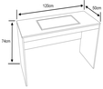 Horn Elements Sewing Table 201  5