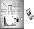 Janome 846808013 | Straight Stitch Foot & Needle Plate for 6500P 