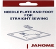 Janome 846808013 | Straight Stitch Foot & Needle Plate for 6500P  2