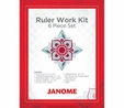 Janome RULERSET-HS | Ruler Work Kit (6 Piece Set) 