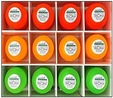 Madeira 9203 | Aerolock No.125 | 12 x 1200m: Neon Colours Miniking Spools  2