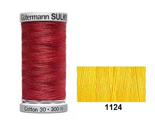 Sulky Cotton 300m Sun Yellow | 709743_1124 | 